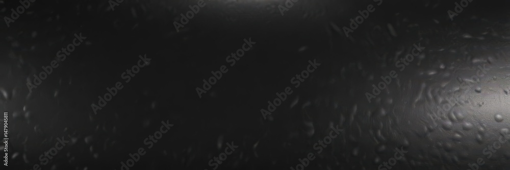 Fototapeta premium Durable black leather, deep grain, high-gloss sheen , design, minimal