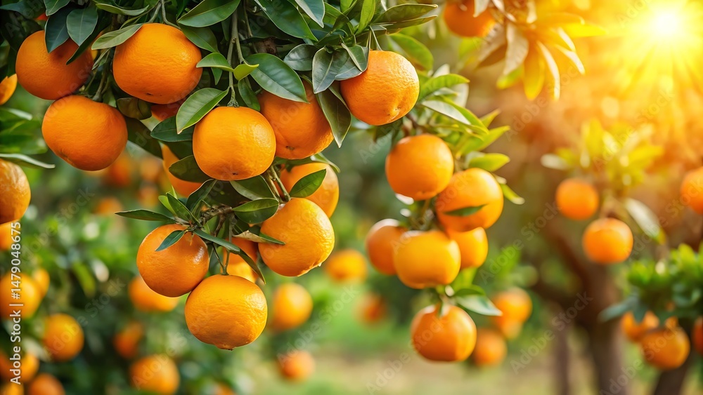 orange tree with fruits orange tree with fruits