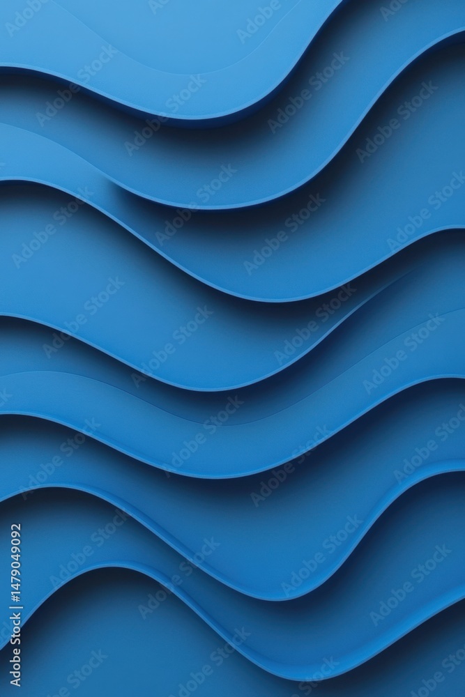 Abstract Blue Waves Pattern Background, Close-up, Modern Design, Smooth Curves, Minimalist Style, Studio Shot Abstract Blue Waves Pattern Background, Close-up, Modern Design, Smooth Curves, Minimalist Style, Studio Shot