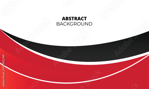 Red and black abstract background for business presentation