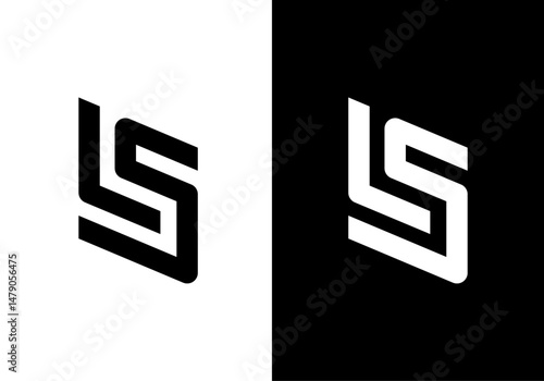 LS, SL monogram logo