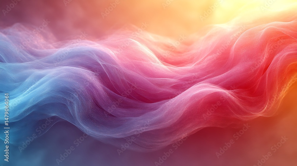 Obraz premium Abstract swirling colors (2)