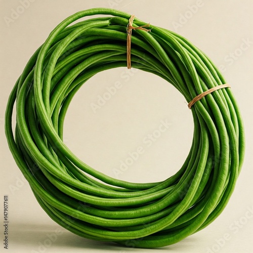 green wire coil
