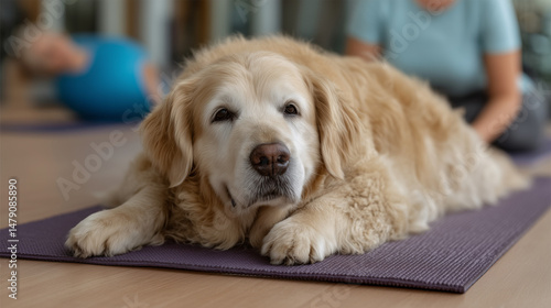 Golden Retriever Relaxation...