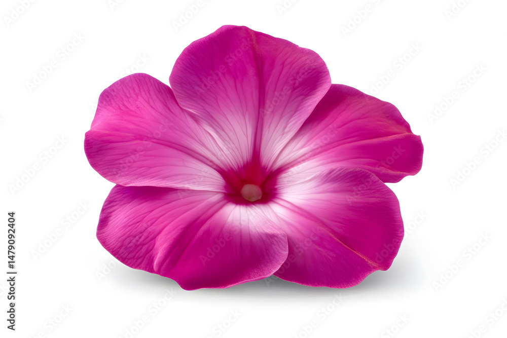 Naklejka premium Pink hibiscus flower macro shot