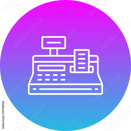 Cashier Machine Icon