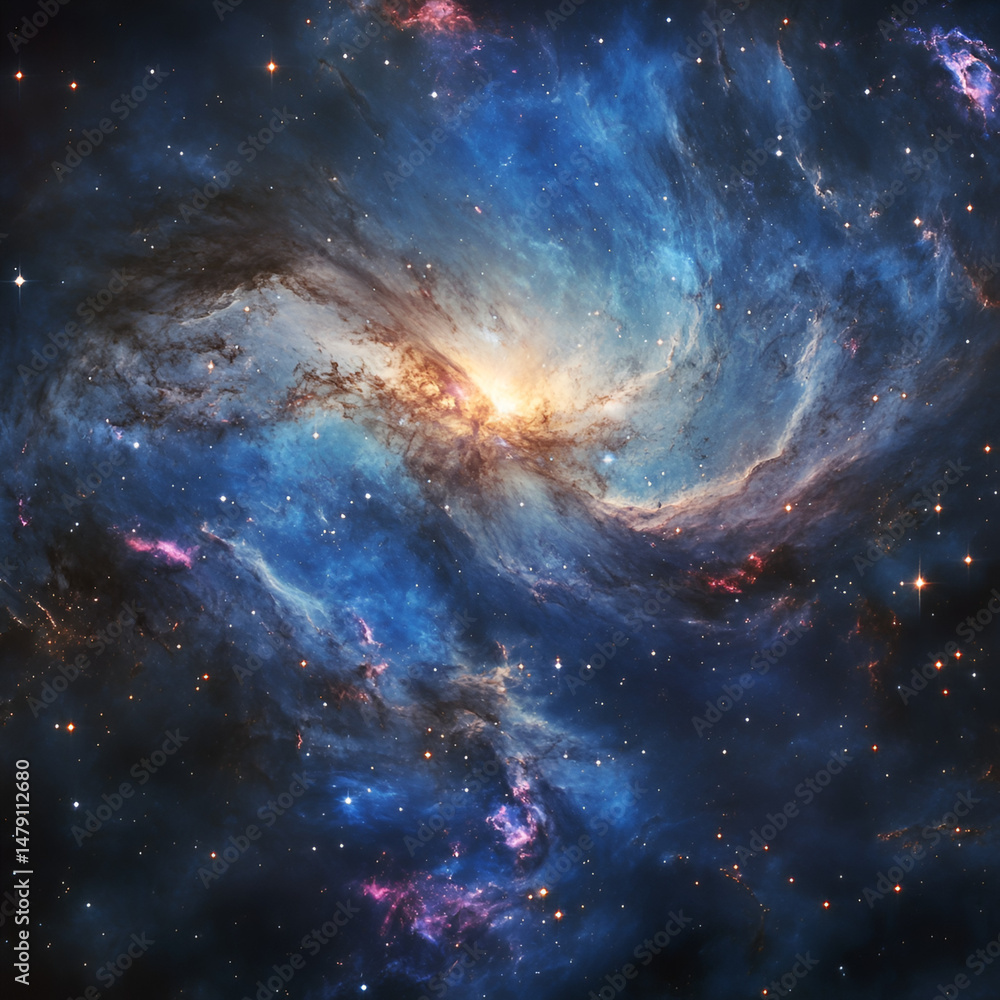 Fototapeta premium Exploration of cosmic beauty outer space astrophotography nebulas universe awe-inspiring views