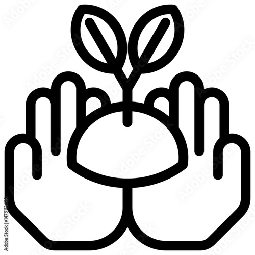 Eco Volunteer Icon