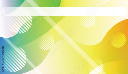 Dynamic shapes composition with Wave Abstract Background. Design For Your Header Page, Ad, Poster, Banner. Vector Illustration