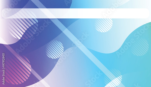 Futuristic Background With Color Gradient Geometric Shape for Your Design Landing Page, Ad, Banner, Cover Page. Vector Illustration with Color Gradient.