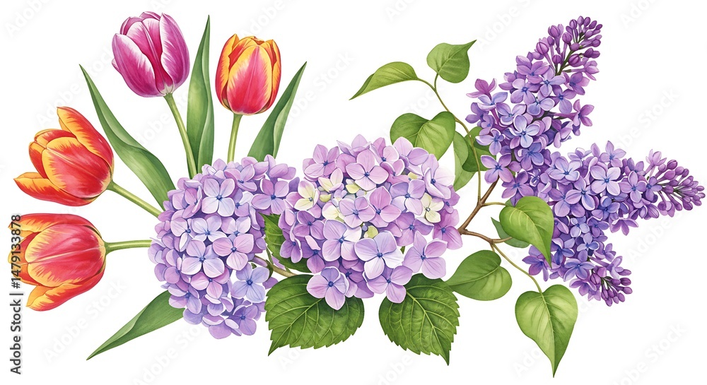Fototapeta premium Spring's Embrace