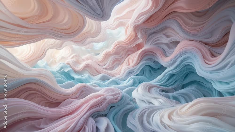 Slow Pan Across Abstract Pastel Canvas: Soothing Textured Layers of Pink, Blue & Lavender – Meditative Art Film in 4K Slow Pan Across Abstract Pastel Canvas: Soothing Textured Layers of Pink, Blue & Lavender – Meditative Art Film in 4K