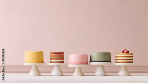 captivating glutenfree desserts like pastries cupcakes and cookies styled in wes andersons aesthetic