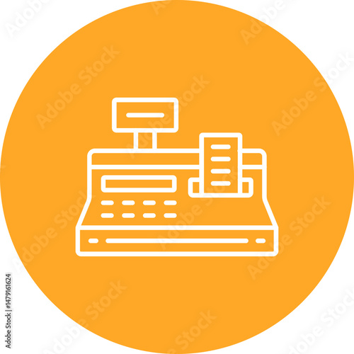 Cashier Machine Icon