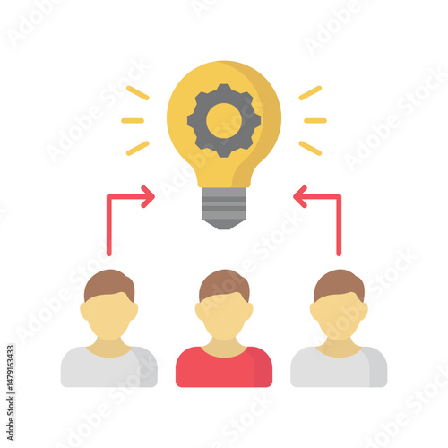 General idea Vector icon which can easily modify or edit