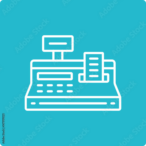 Cashier Machine Icon