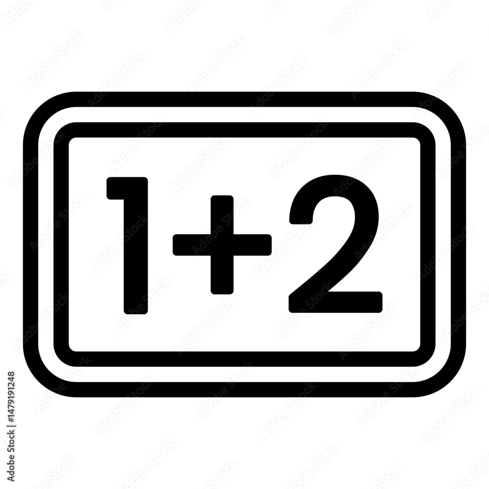 Fototapeta premium Math