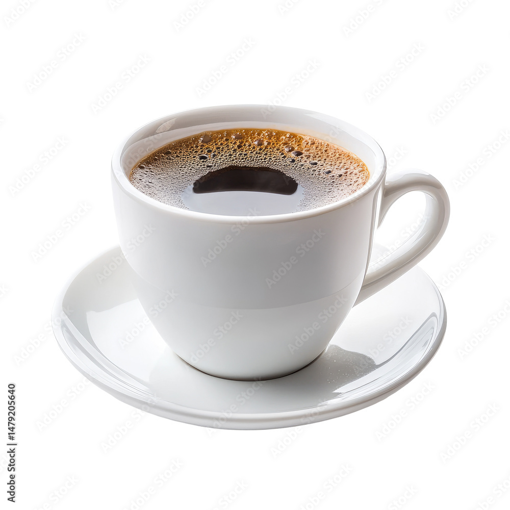 Fototapeta premium A cup of hot coffee