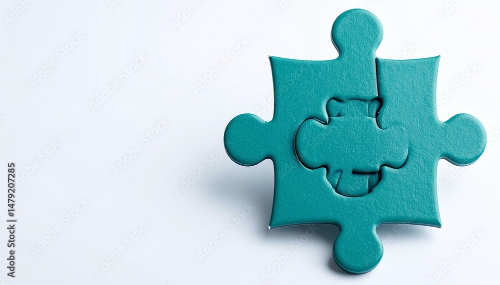 jigsaw puzzle pieces on white background jigsaw puzzle pieces on white background