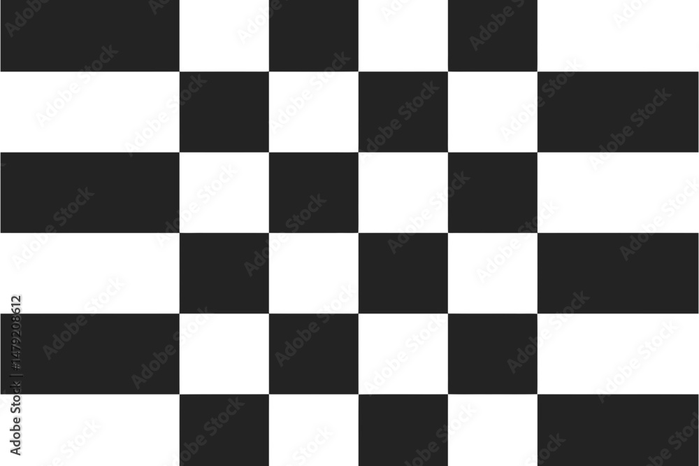 Fototapeta premium black and white chess board