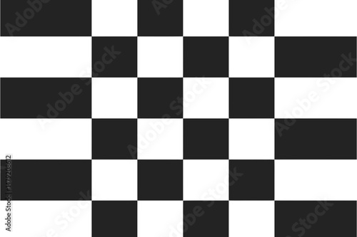 black and white chess board