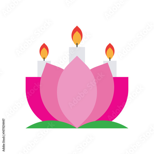 Vesak Illustration