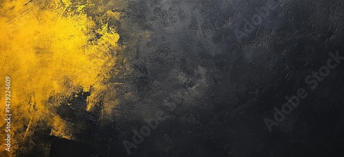 A striking abstract texture featuring a split design of rich gold and deep black surfaces. perfect for backgrounds in modern art. design projects. or digital media