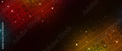 disco music loud party banner