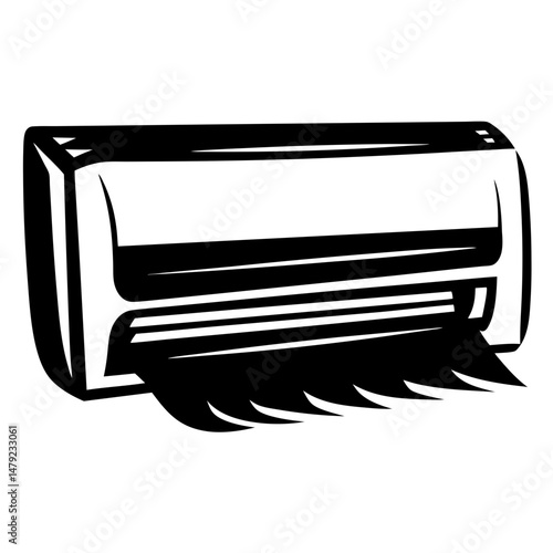 air conditioner vector illustration