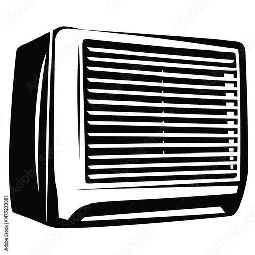 air conditioner vector illustration