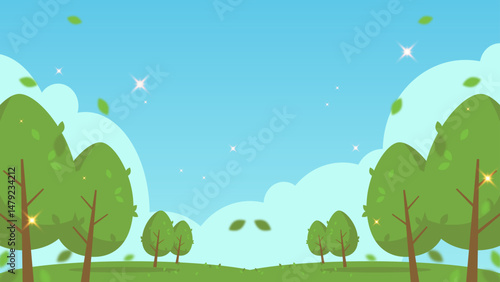 landscape savana field