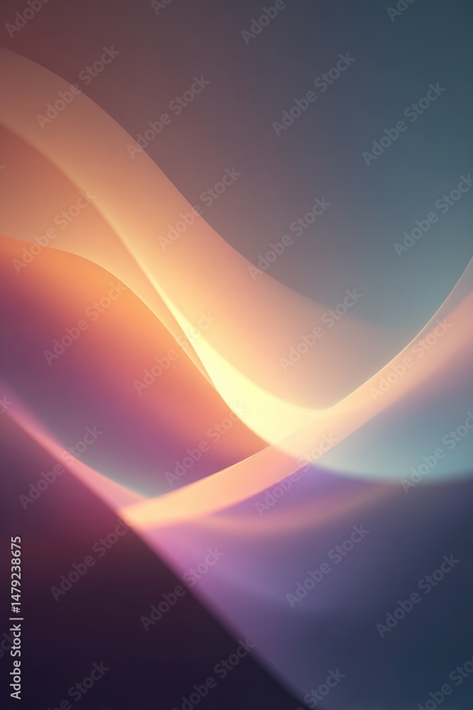 Fototapeta premium abstract background showcasing blended gradients emphasizing color transitions