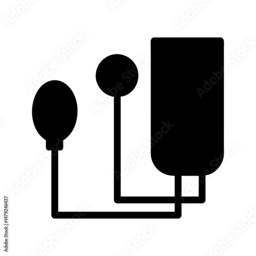blood pressure cuff icon
