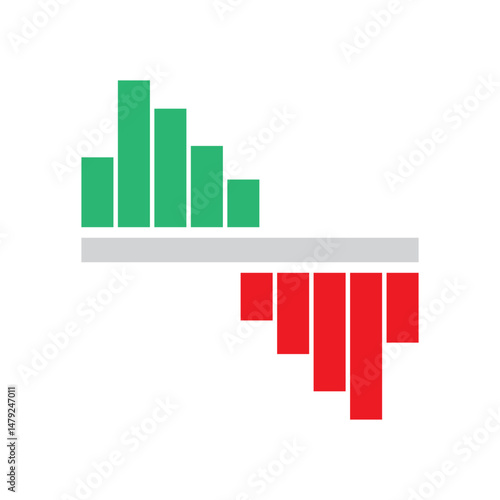 trading charts color