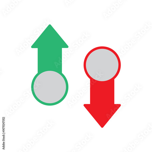 trading charts color