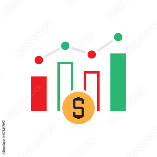 trading charts color