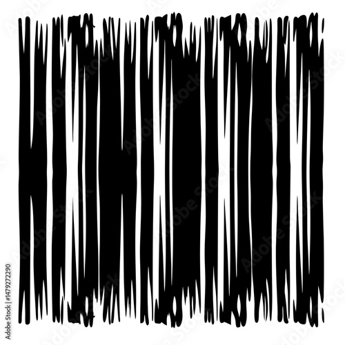 Abstract black and white parallel lines background creates a bold visual effect