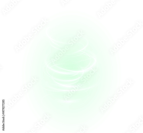  twirling wave of green and minty freshness with sparkles and motion ideal for PNG eco designs, herbal visuals, summer cocktails, or nature-inspired illustrations.
