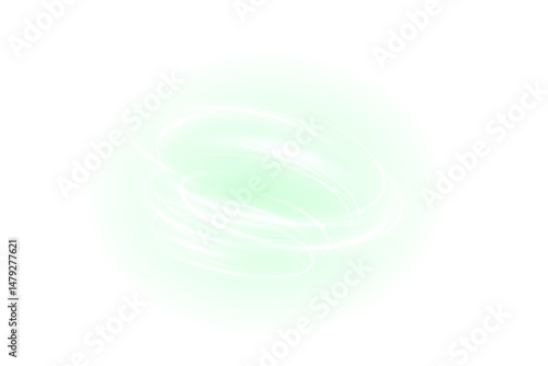  powerful green magical whirlwind swirling on a clean white background—perfect for PNG spell effects, fantasy illustrations, or enchanted motion designs.