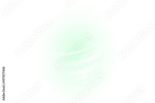 fresh swirl of green and minty air with magical sparkle ideal for PNG eco designs, summer cocktails, or nature-inspired abstract compositions with vibrant motion