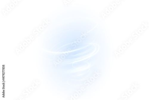 Shimmering blue wave with glowing curves and neon energy—ideal for elegant PNG illustrations, transparent swirl effects, or futuristic design backgrounds.