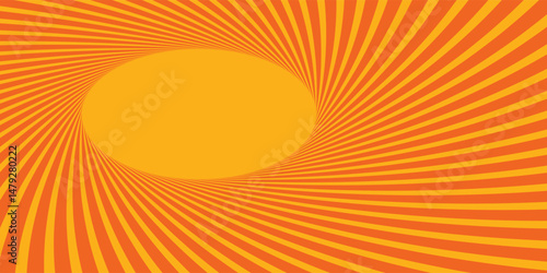 Pop art yellow comics book cartoon magazine cover. Cartoon funny retro pattern strip mock up. Vector halftone illustration. Modern vector