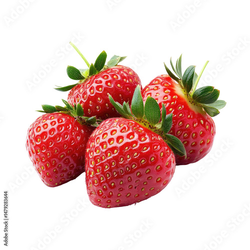 Wallpaper Mural Fresh, ripe strawberries (2) Torontodigital.ca