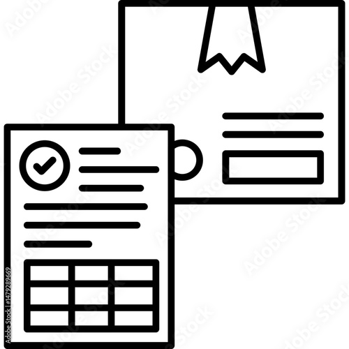 Shipping Manifest Icon
