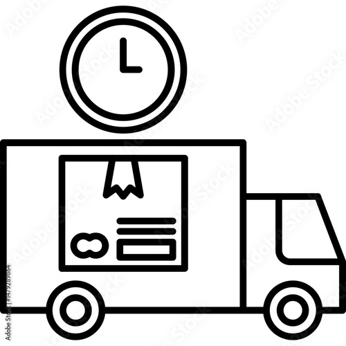 Last Mile Delivery Icon