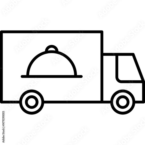 Restaurant Delivery Icon