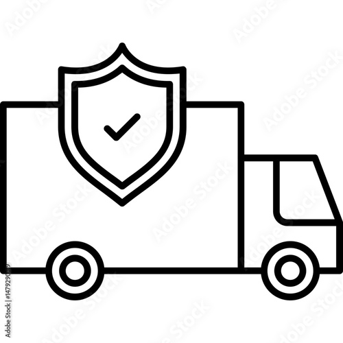 Secure Delivery Icon