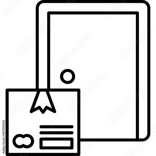 Contactless Delivery Icon