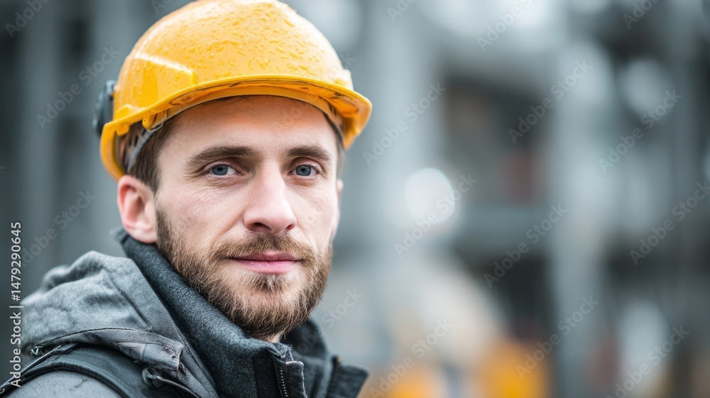 A determined construction worker in safety helmet, embodying resilience and focus in industrial labor.
A determined construction worker in safety helmet, embodying resilience and focus in industrial labor.