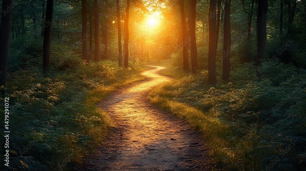 Fototapeta premium morning in the forest